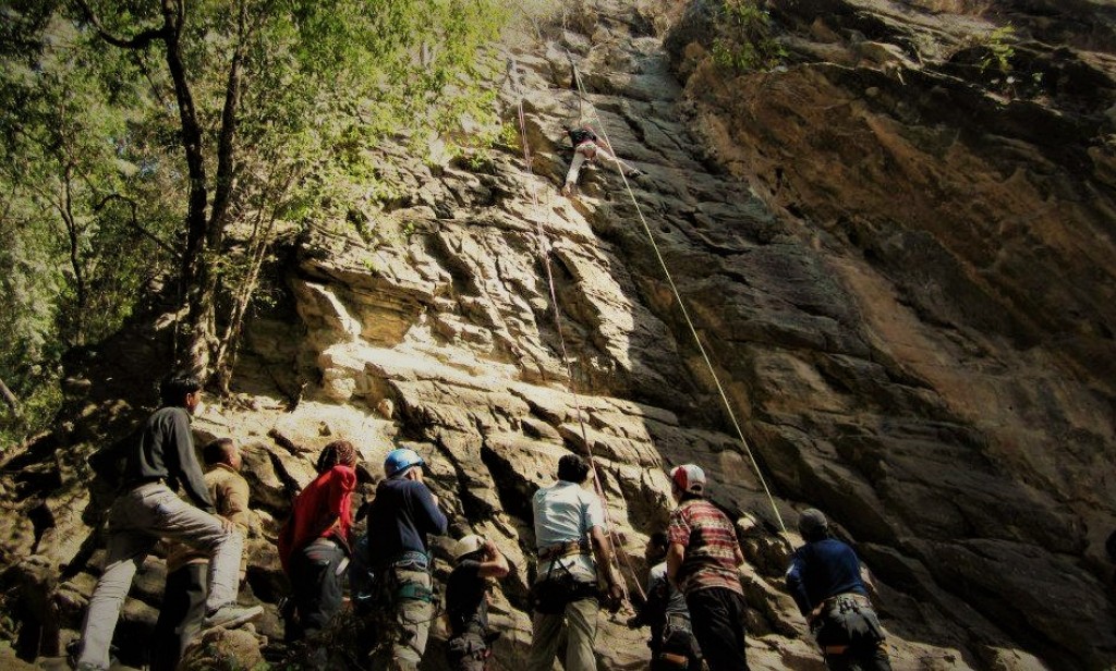 Shivapuri Hill Rock Climbing1